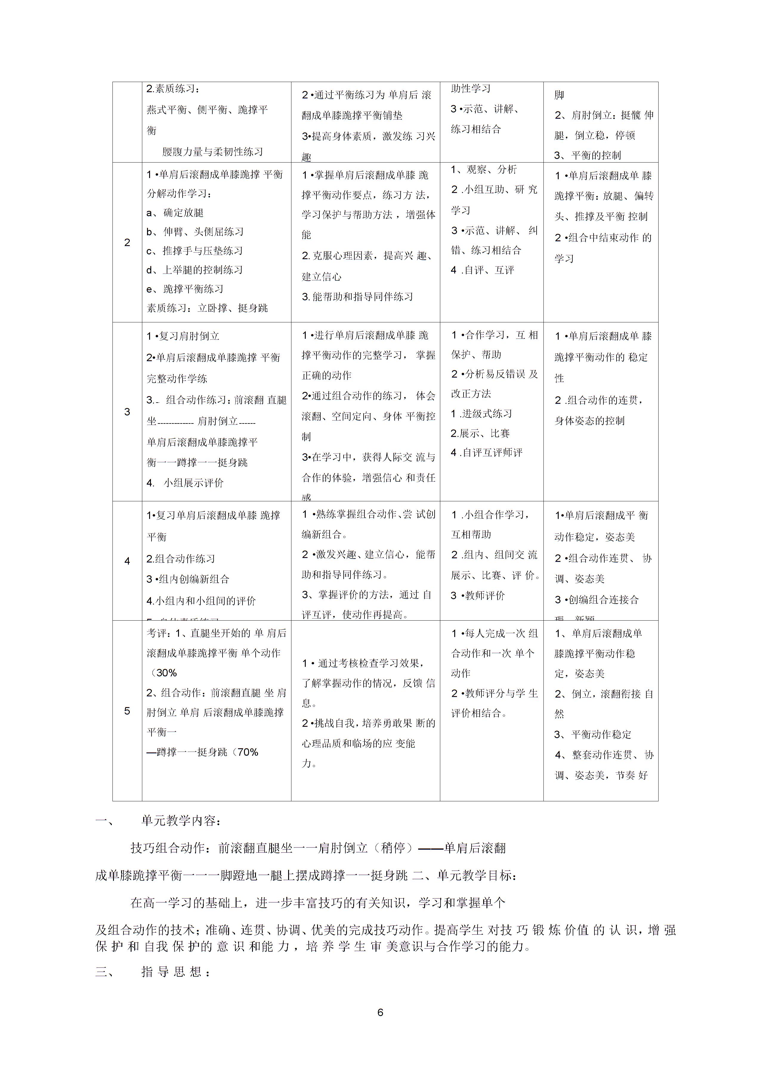 中小学体育课教案全国第四届体育观摩课教案图片5